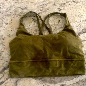 NWOT Lululemon long lines sports bra. Size 6